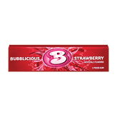 Bubblicious&nbsp;Bubble Gum&nbsp;Strawberry Splash 5 Pieces Full-Size Picture